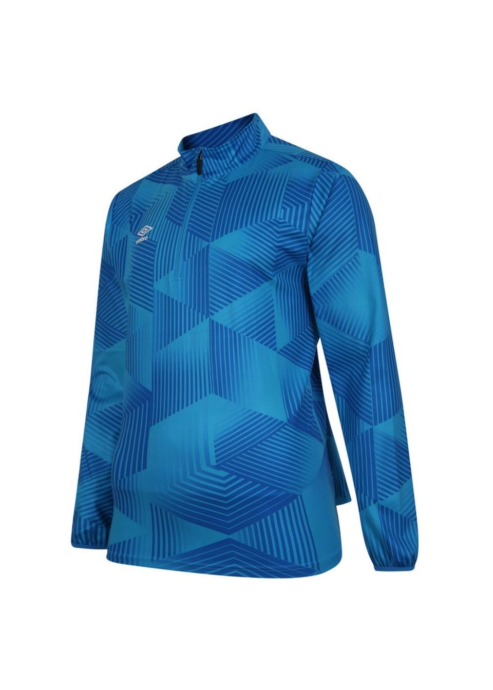 Umbro Blue Maxium Quarter Zip Training Top
