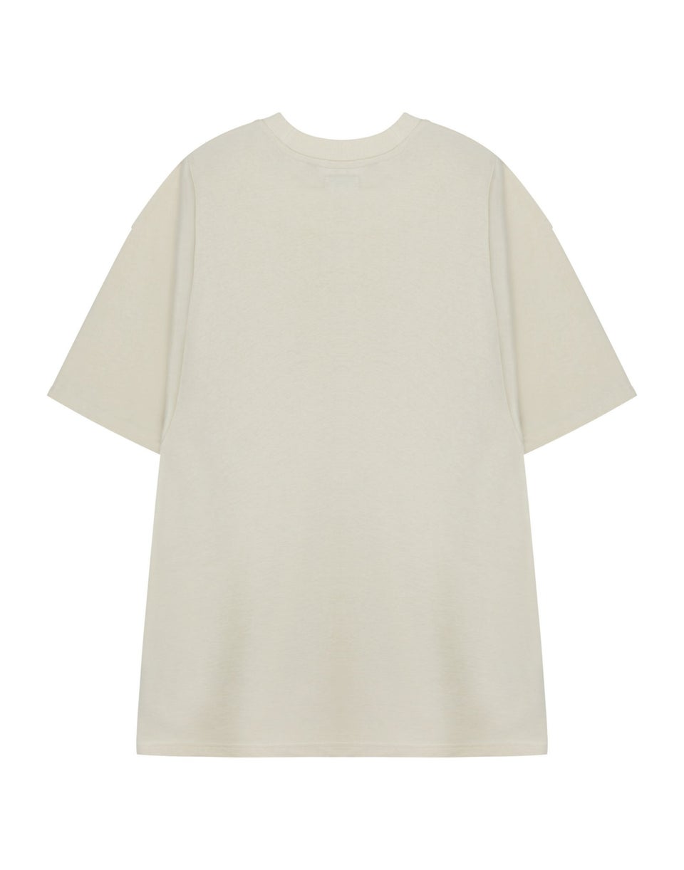 Yellowstone Beige The Bunkhouse Short Sleeved T-Shirt Oatmeal