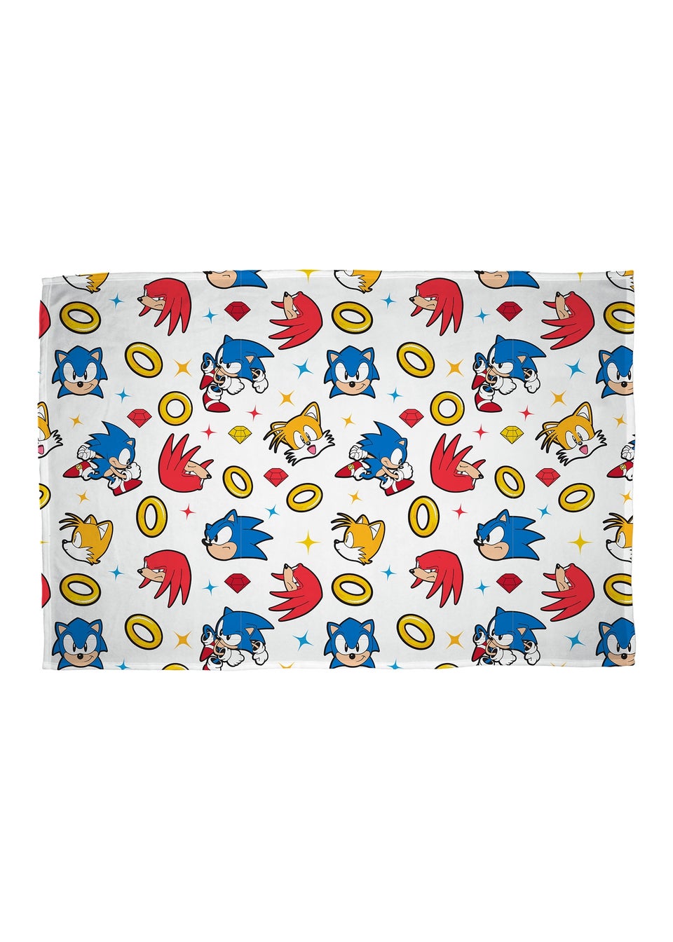 Sonic Multi Colour Liquid Rotary Fleece Throw