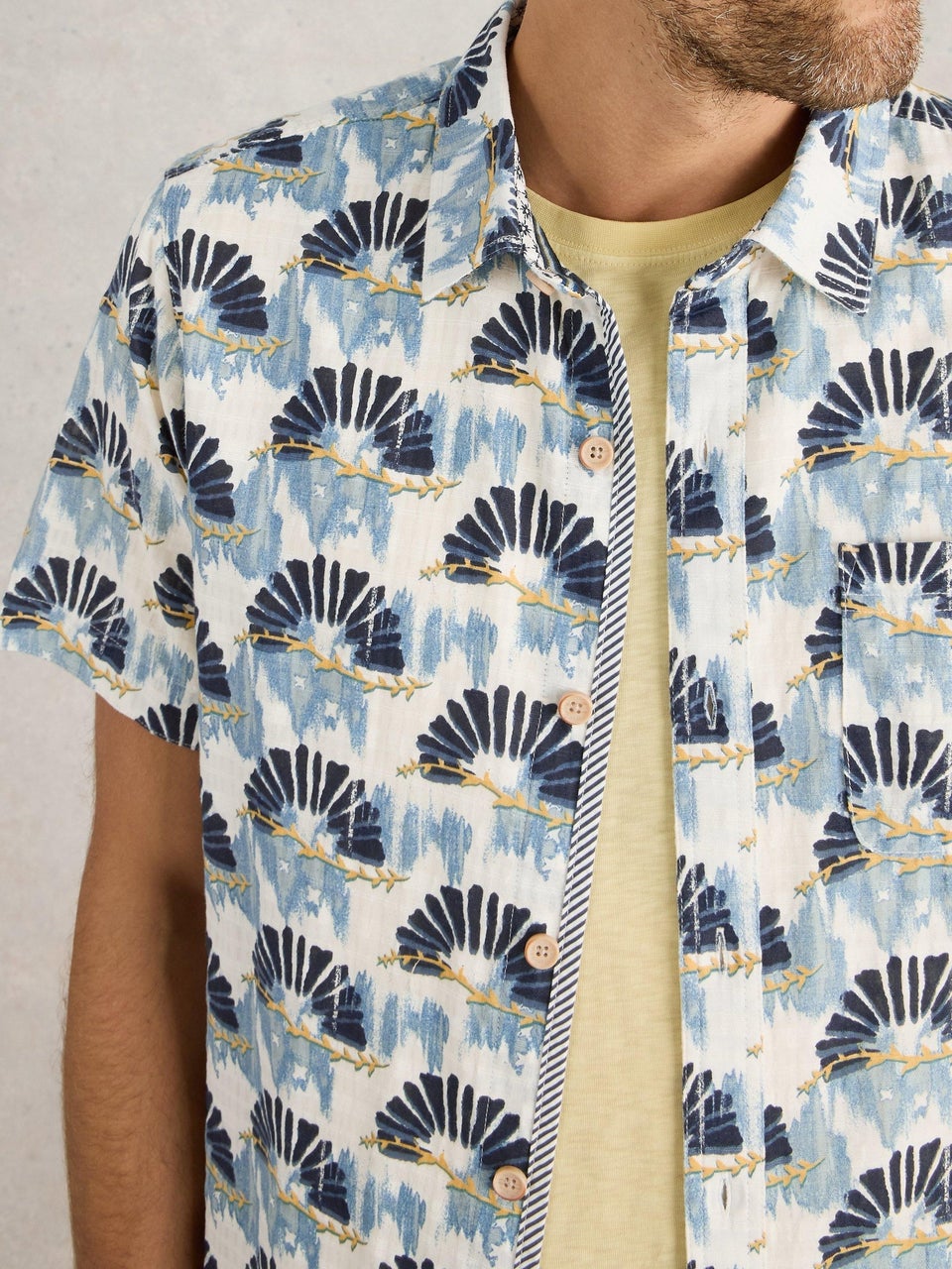 Hemd Hayle mit Fächerprint