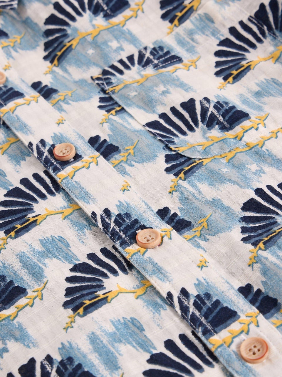 Hemd Hayle mit Fächerprint
