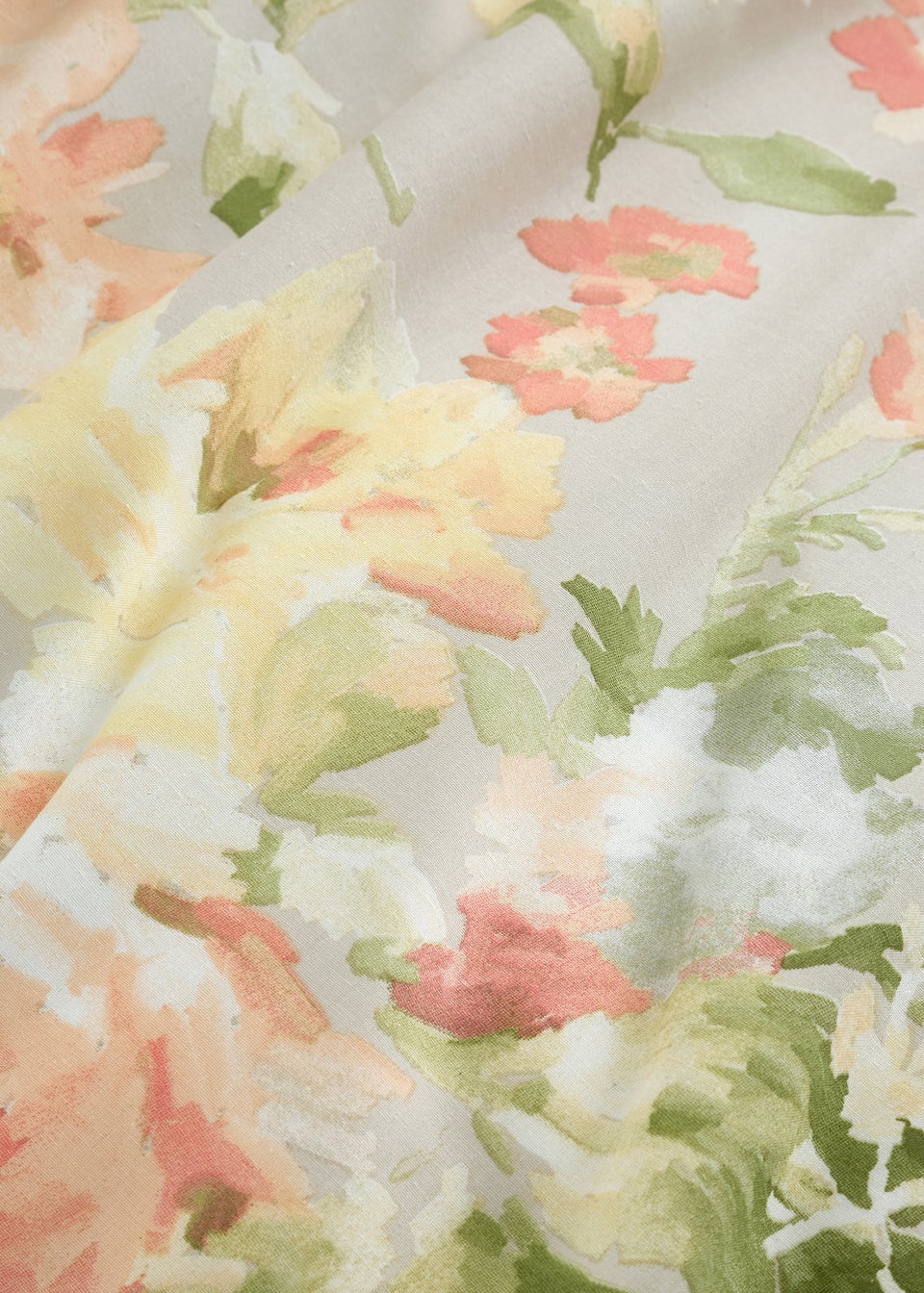 Dreams & Drapes Design Flourette Reversible Natural Duvet Cover Set