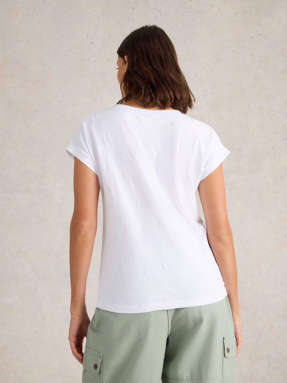 Besticktes T-Shirt Nelly