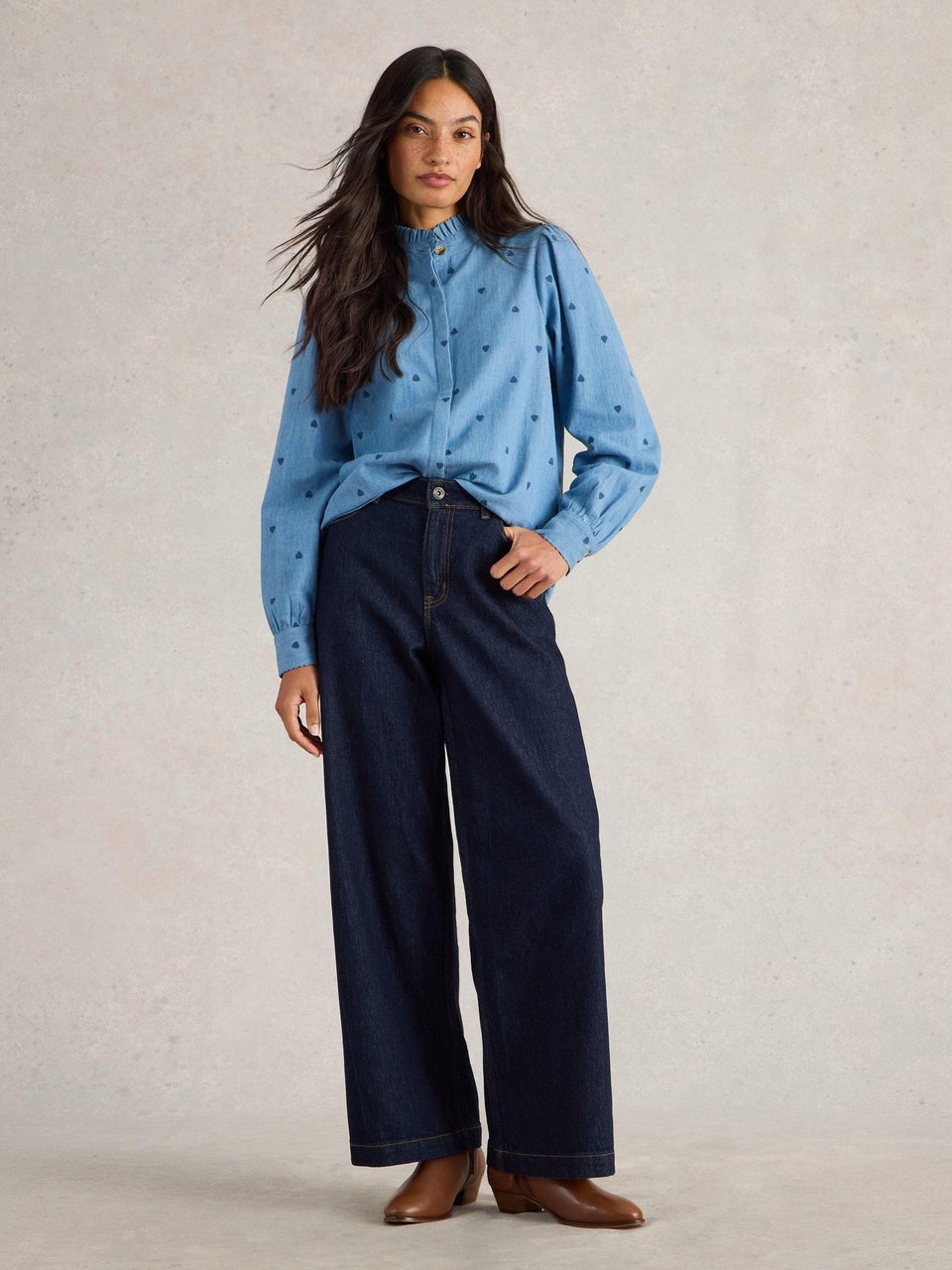 Bestickte Bluse Pauline