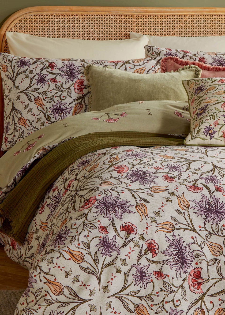 Wylder Tilda Floral Printed Duvet Cover Set