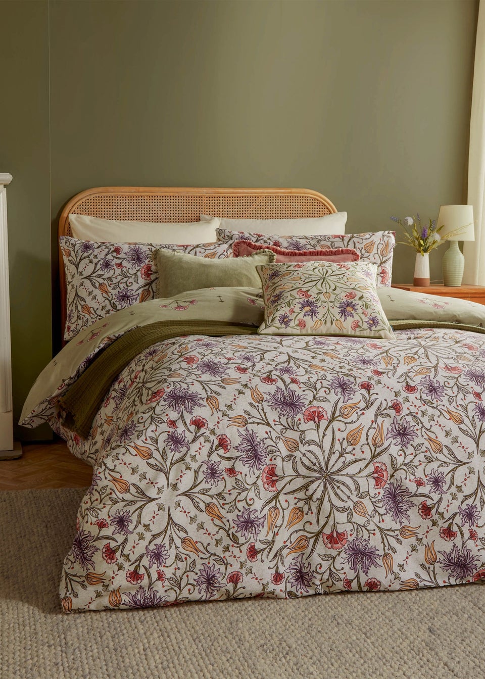 Wylder Tilda Floral Printed Duvet Cover Set