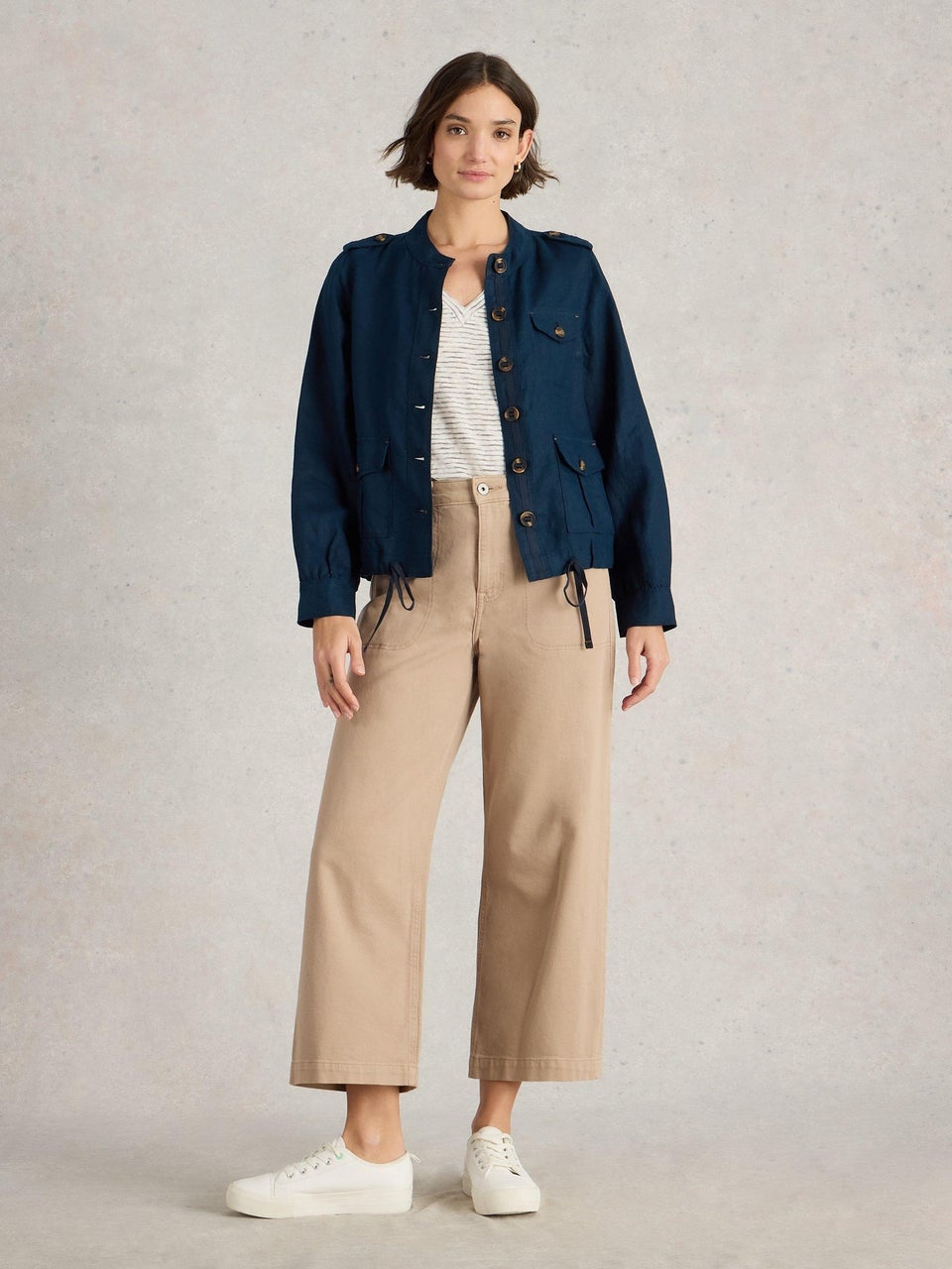 Leinenjacke Demi