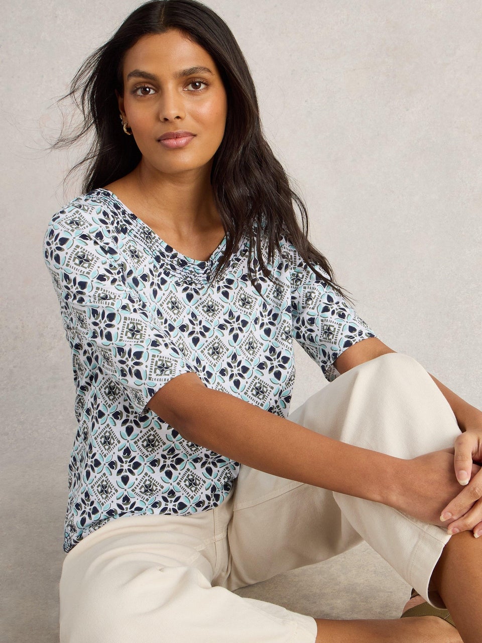 T-Shirt Weaver aus Jersey