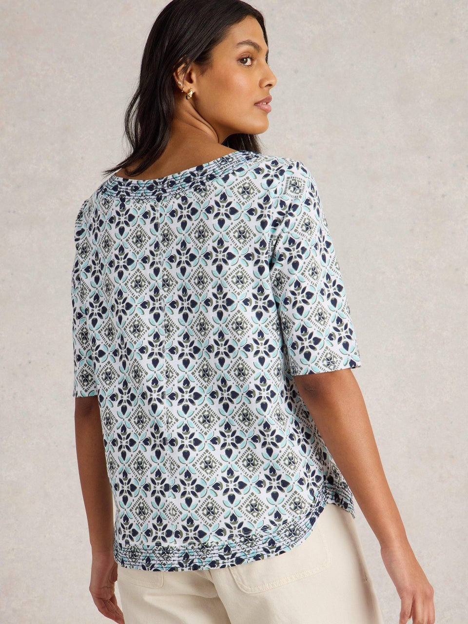 T-Shirt Weaver aus Jersey