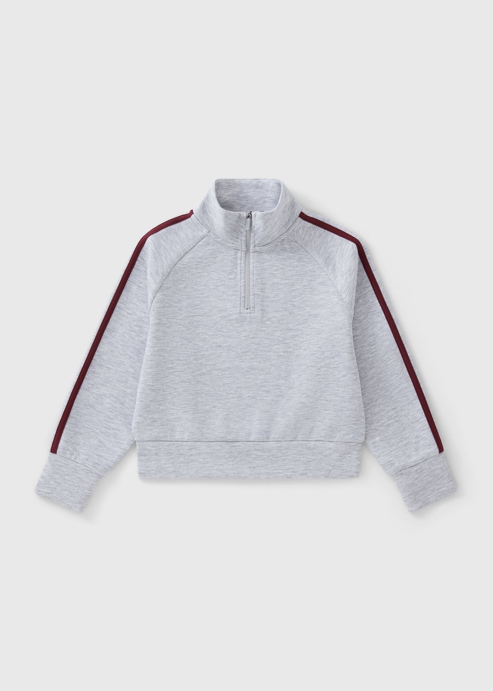 Girls Grey Sports Co Rd Sweatshirts (7-15yrs)