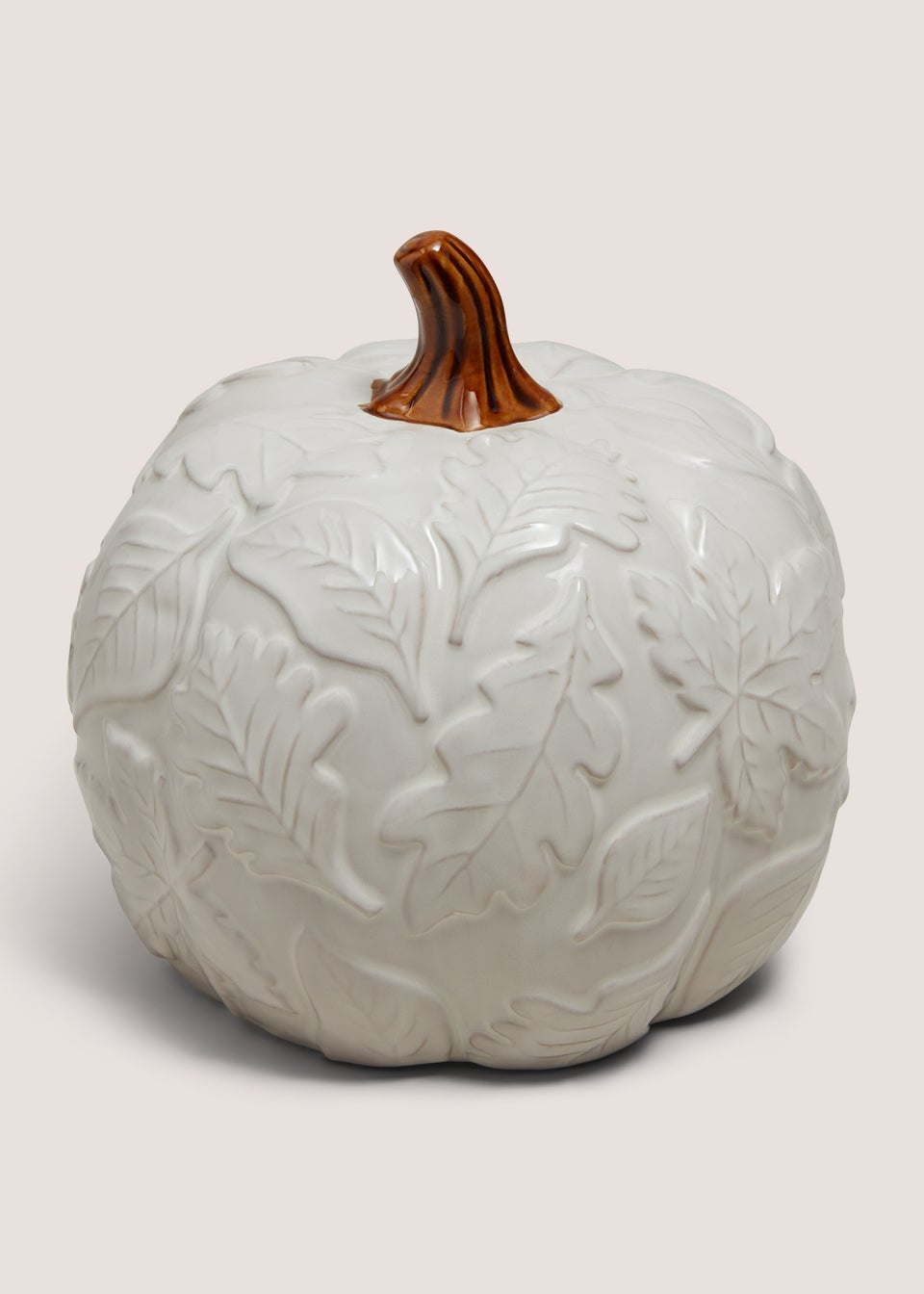 Neutral Embossed Pumpkin