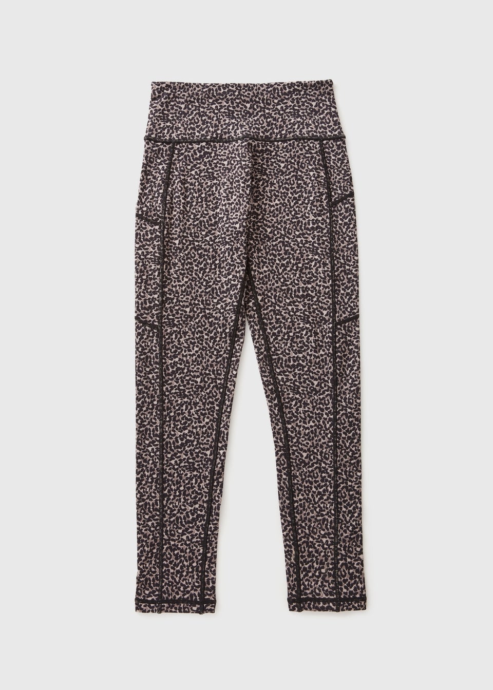 Girls Leopard Soft Touch Leggings (7-15yrs)