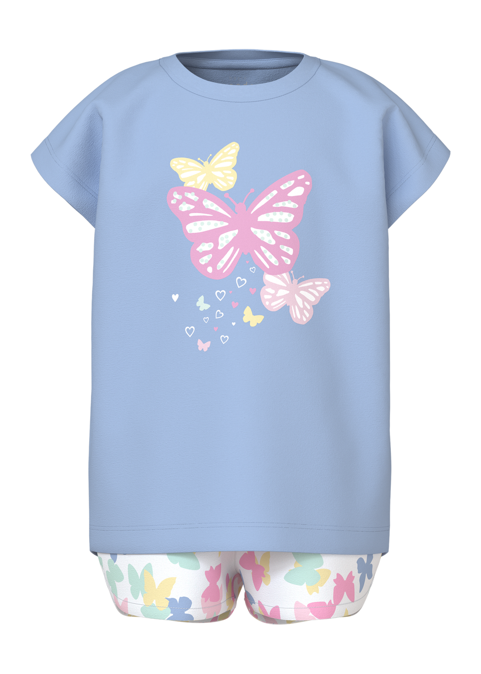 Name It Multicolour Butterfly T-Shirt & Shorts Set (1.5-6yrs)