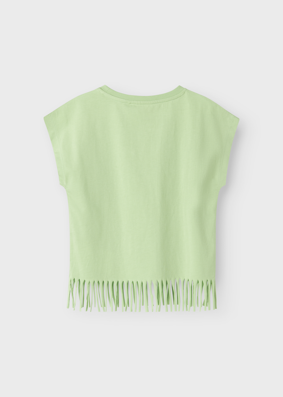 Name It Girls Green Florida Beach Tassel T-Shirt (6-12yrs)