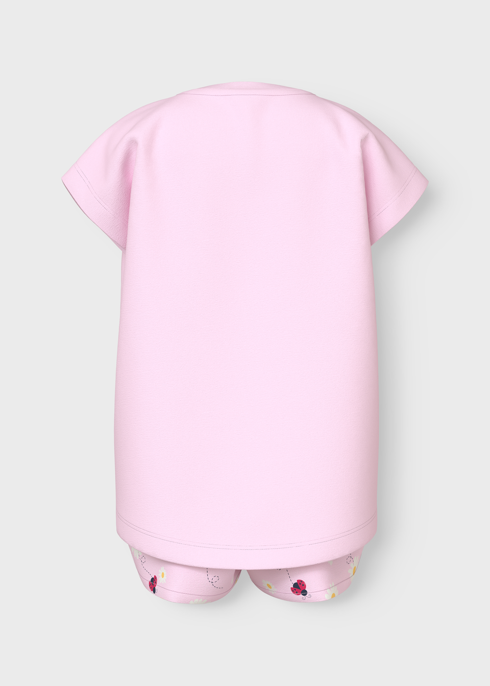 Name It Girls Pink Daisy Top & Short Set (1.5-7yrs)