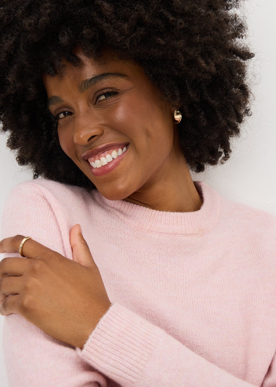 Pink Knit Jumper