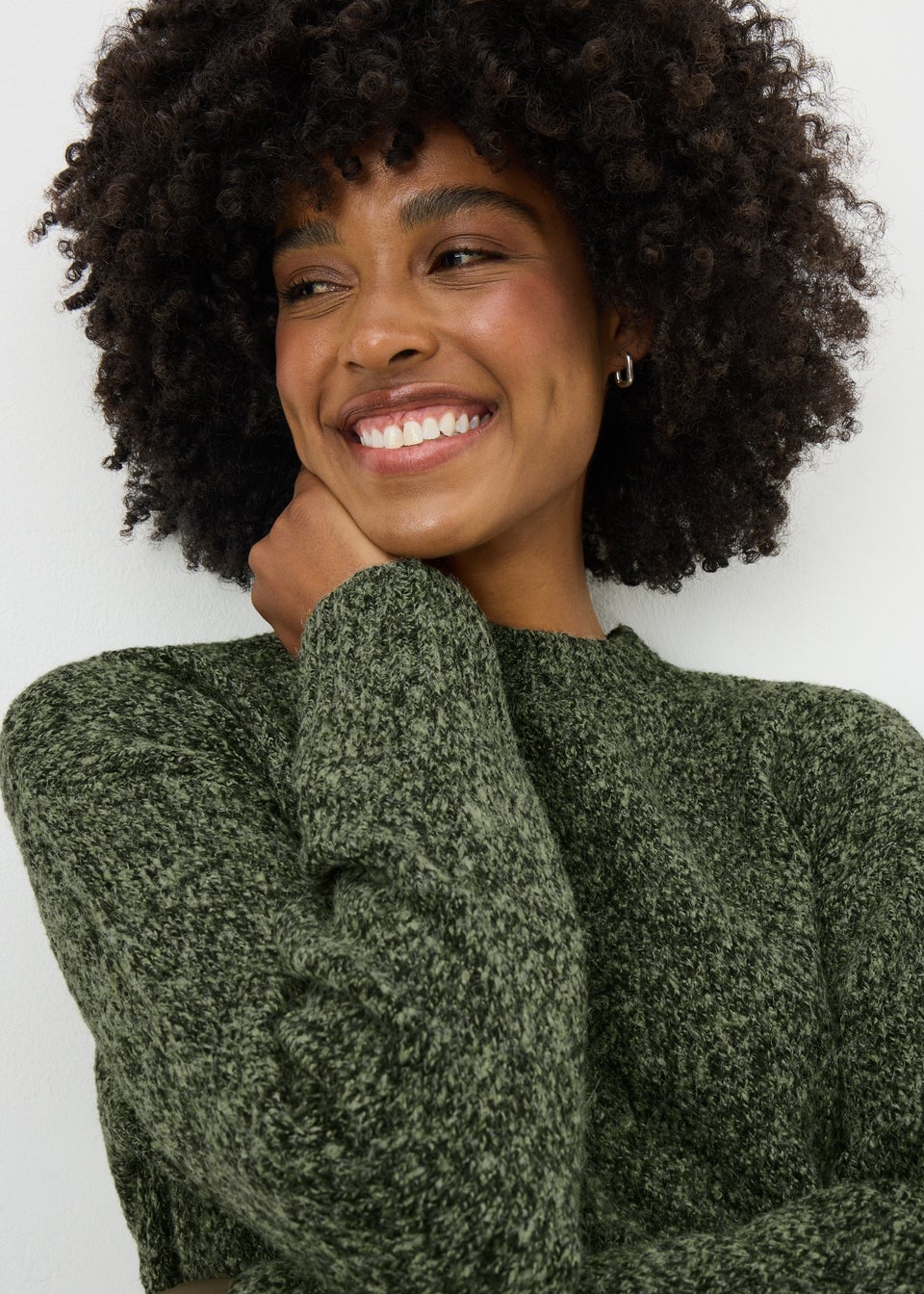 Green Knitted Dress