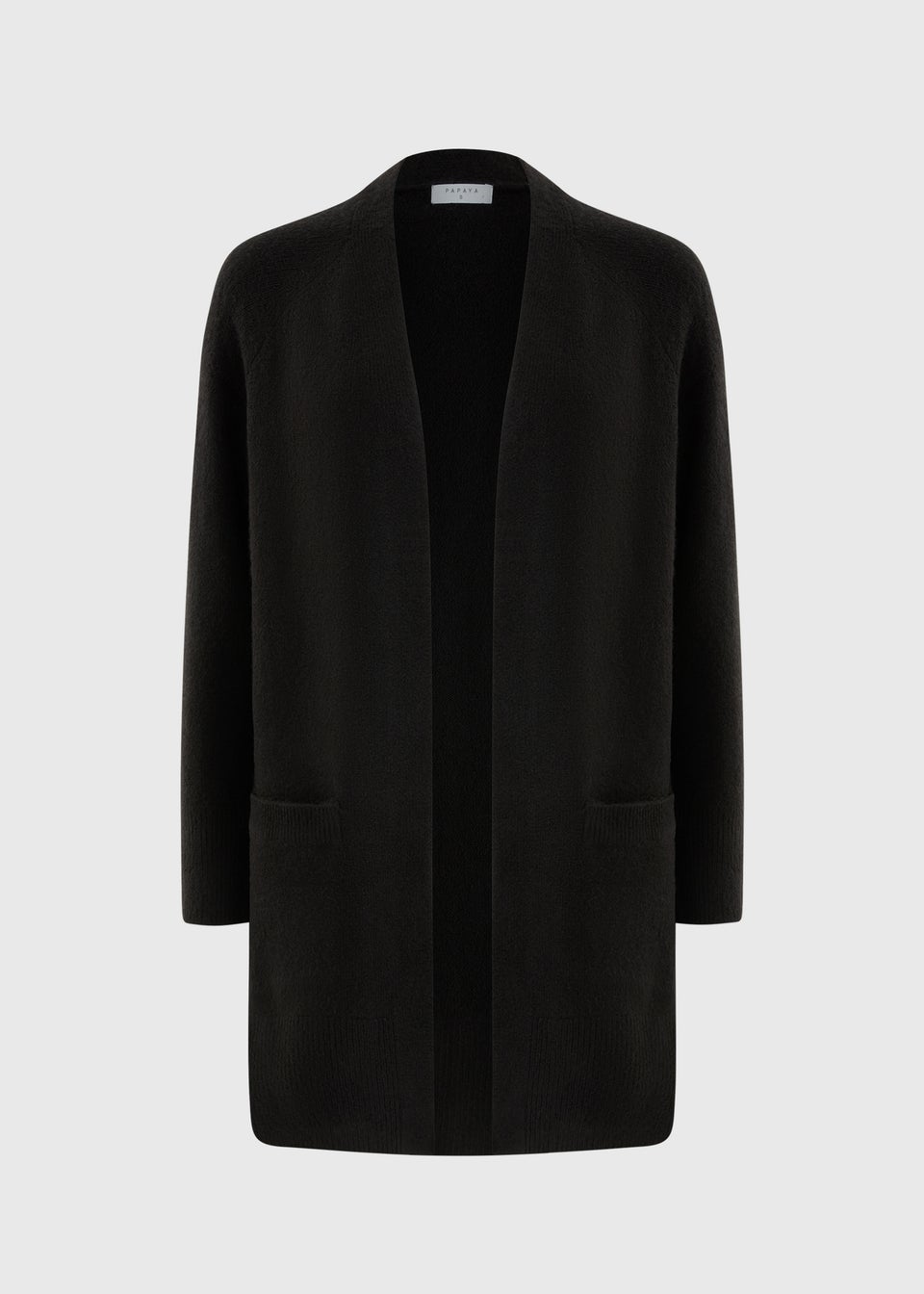 Womens Statement Black Cardigan