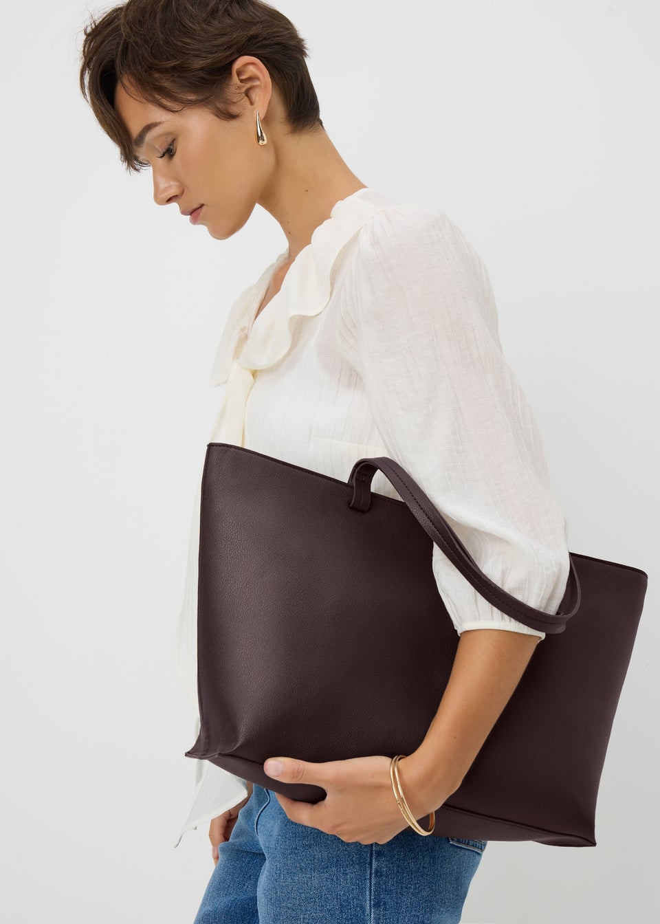 Brown Tote Bag