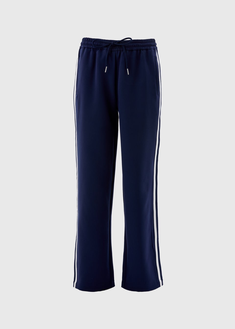 Navy Side Stripe Jogging Bottoms