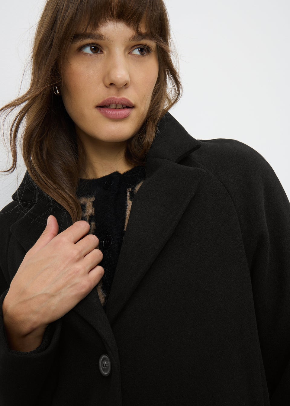 Black Smart Coat