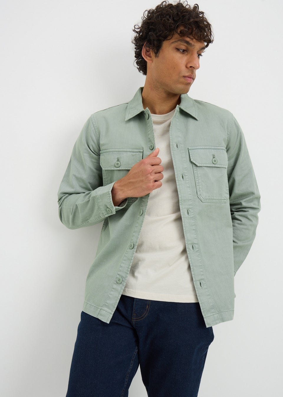 Green Dyed Shacket