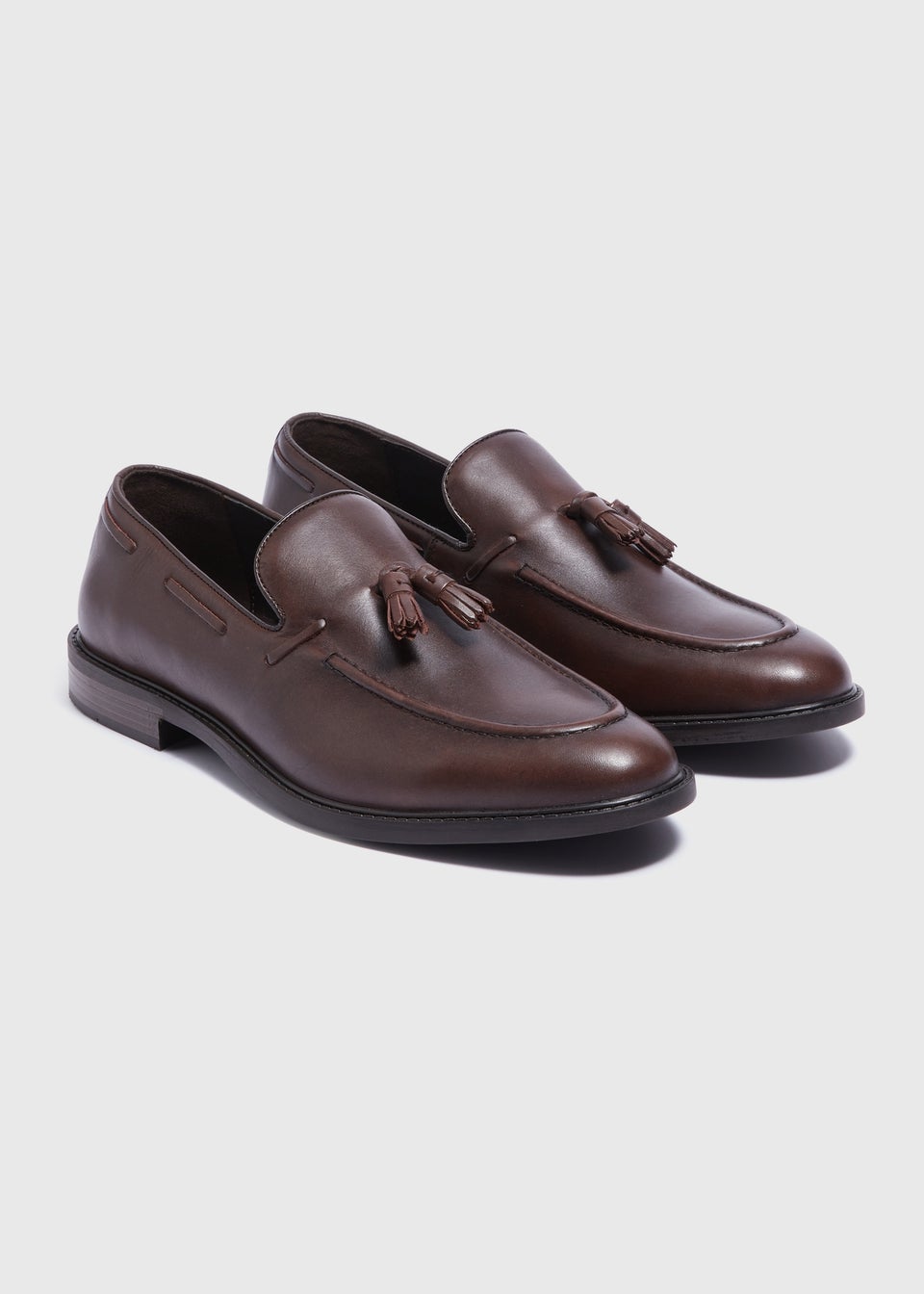 Brown Slim Smart Loafers