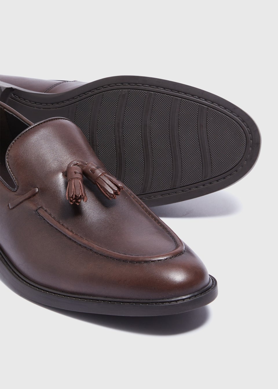 Brown Slim Smart Loafers