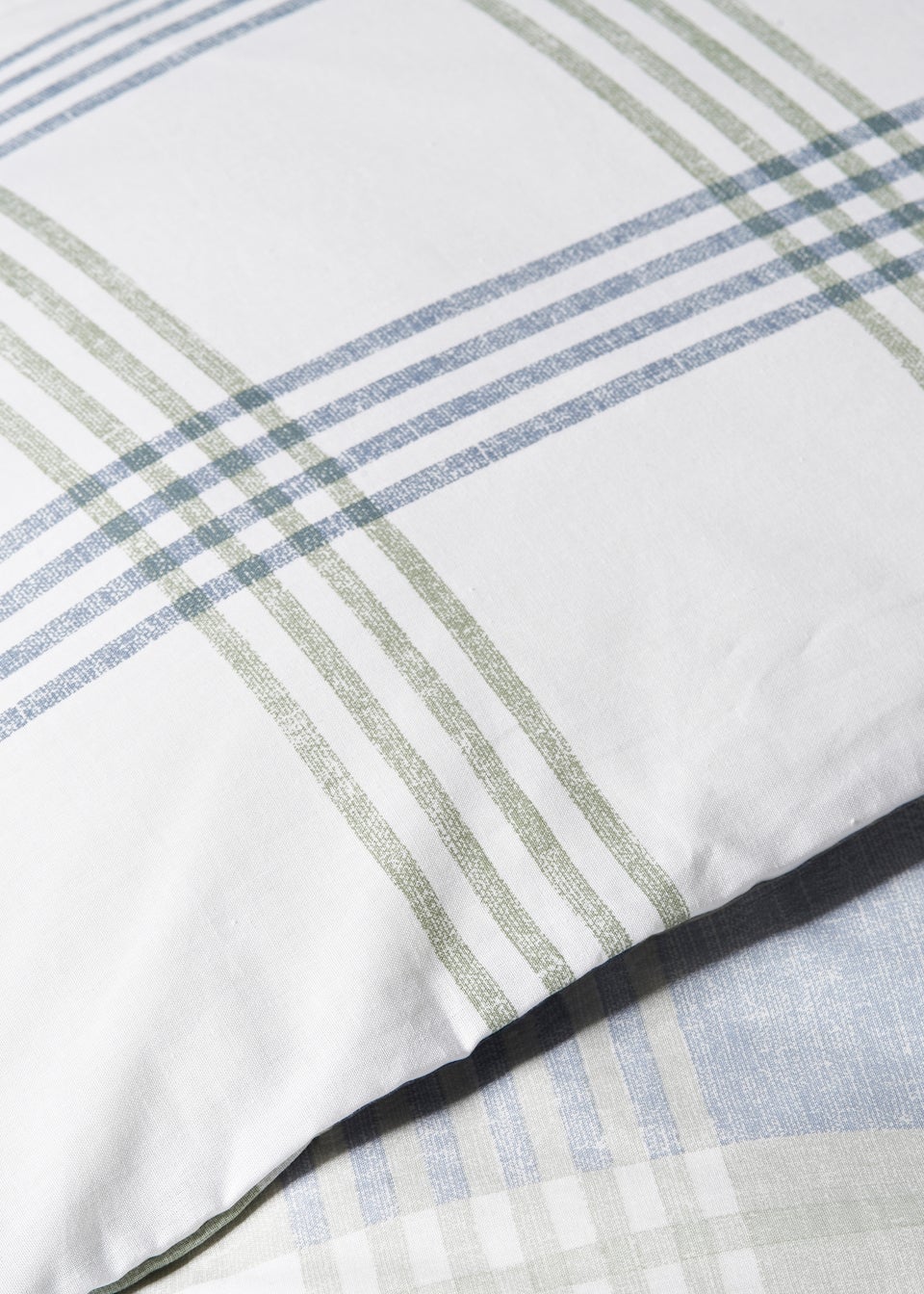 Blue Check Duvet Set