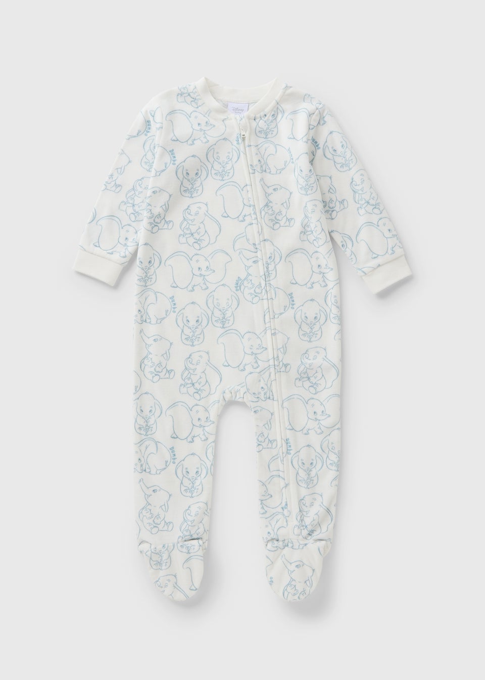 Disney Baby Cream Dumbo Fleece Sleepsuit (Newborn-23mths)