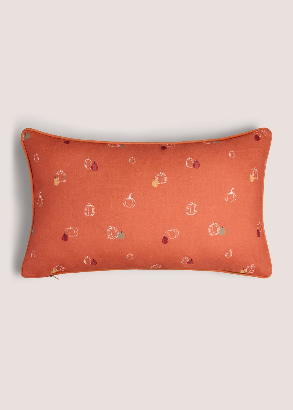 Embroidery Pumpkin Cushion