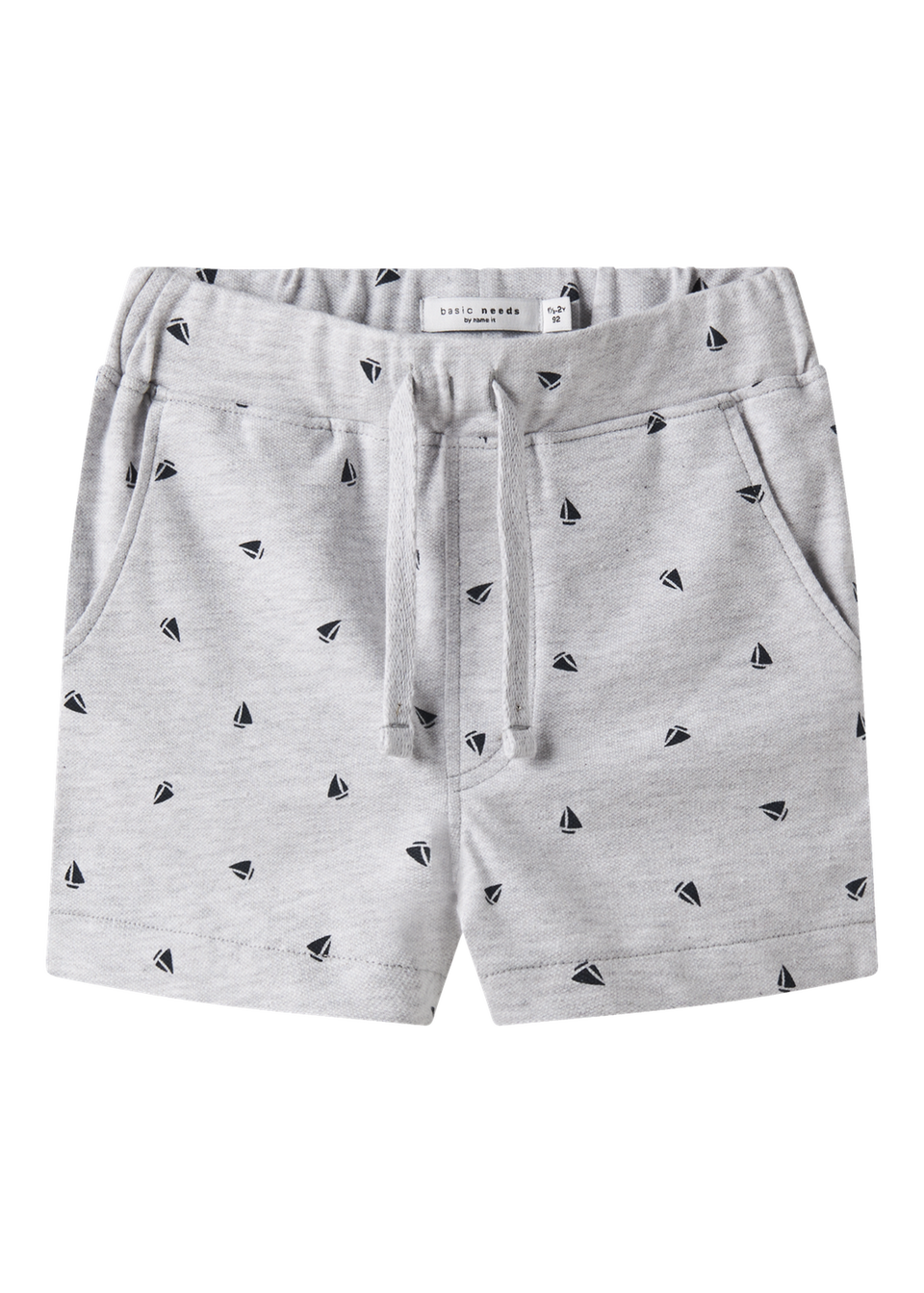 Name It Grey Sailing Shorts (1.5-6yrs)