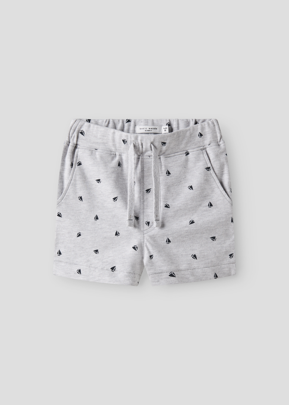 Name It Grey Sailing Shorts (1.5-6yrs)