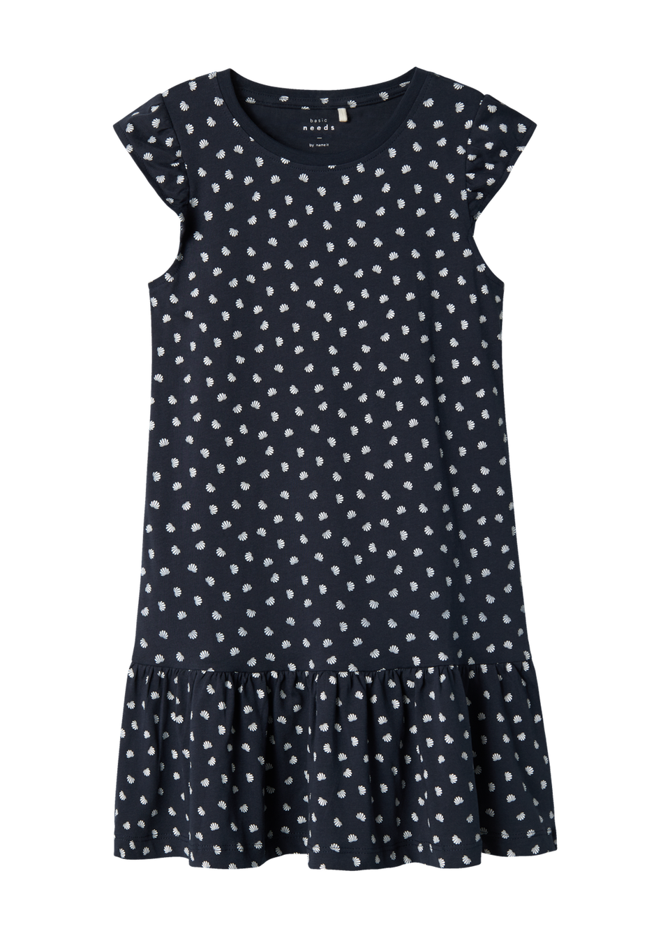 Name It Girls Navy Shell Dress (6-12yrs)