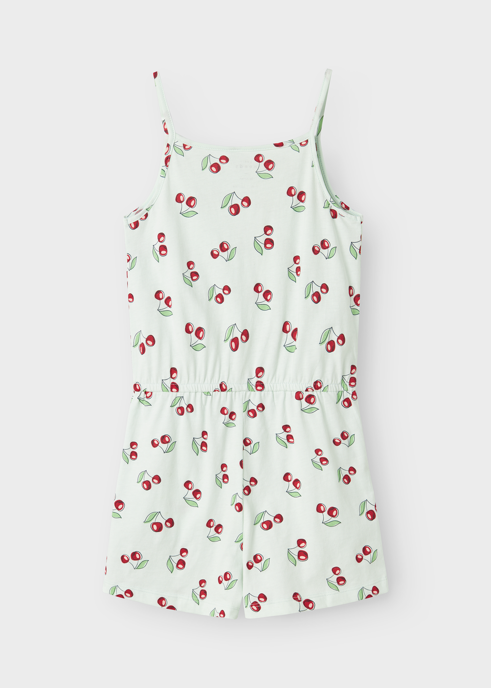 Name It Girls White Cherry Playsuit (6-12yrs)