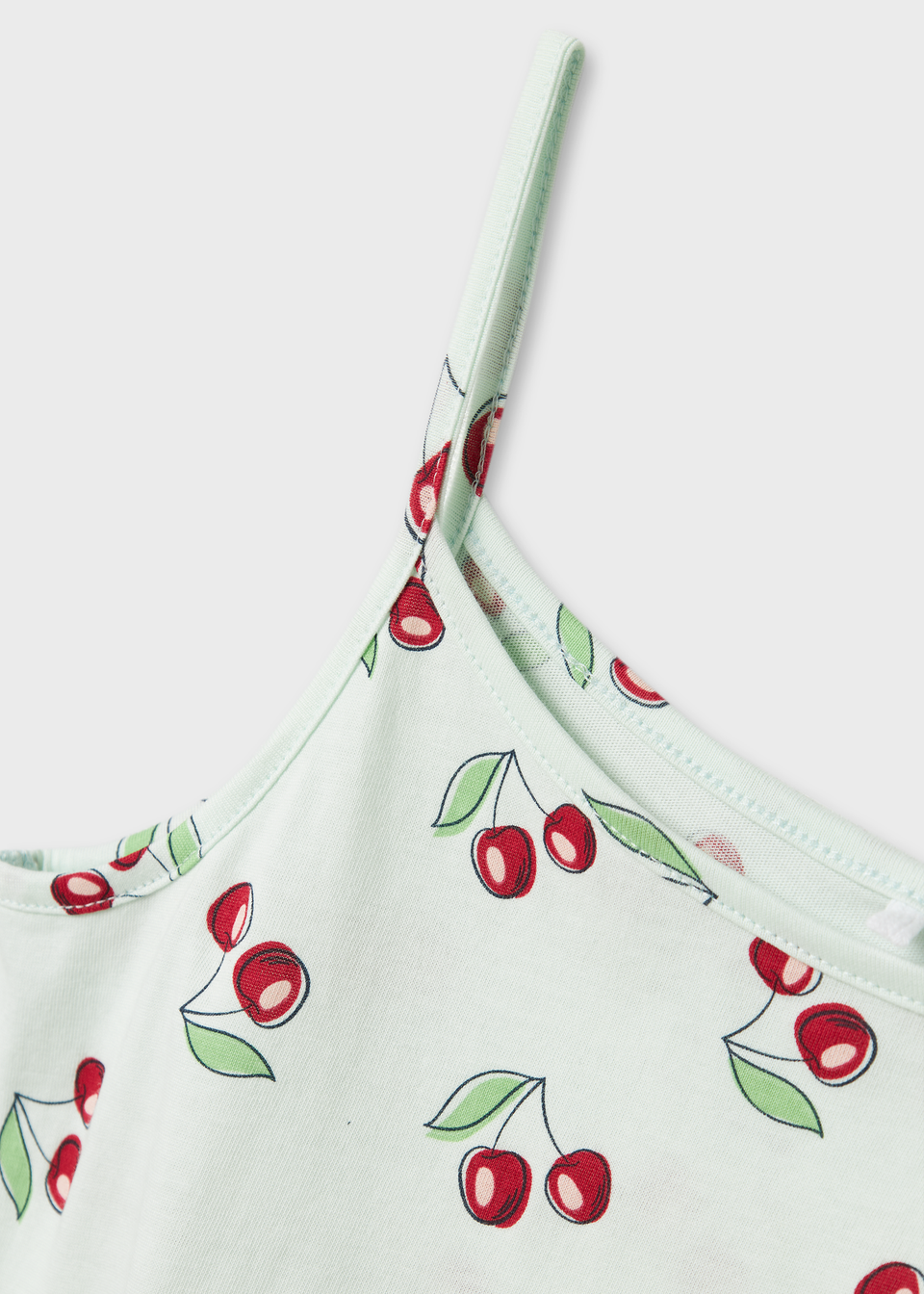 Name It Girls White Cherry Playsuit (6-12yrs)