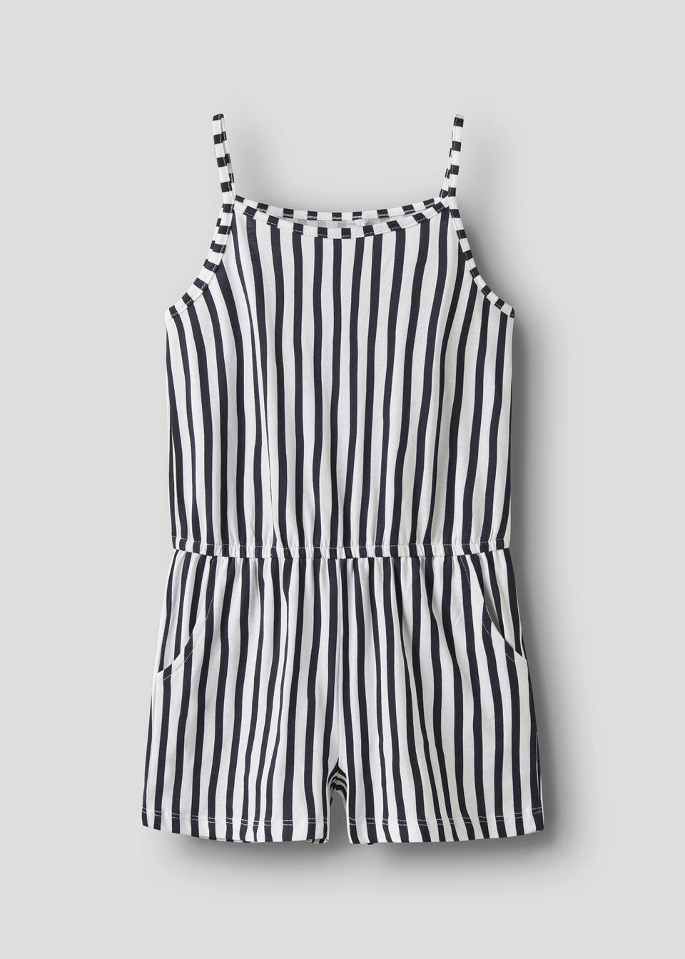 Name It Girls Navy Stripe Playsuit (6-12yrs)
