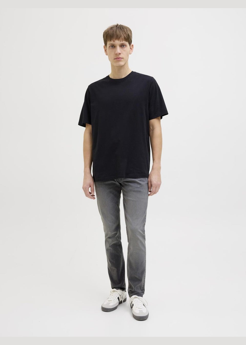 JJ Rebel Grey Luke Slim Fit Jeans