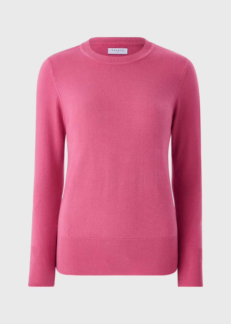 Pink Soft Touch Crew Neck Jumper