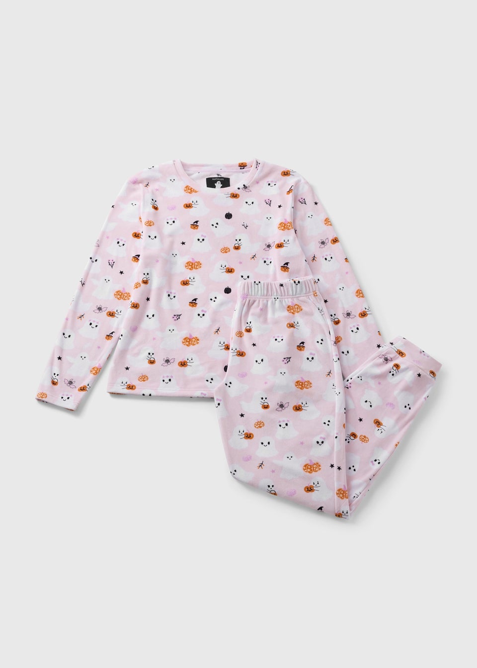 Pink Ghost Pyjama Set