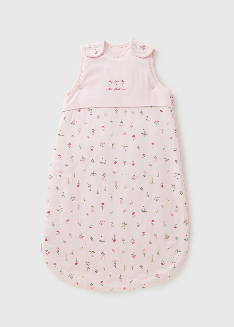 Baby Pink Floral Sleeping Bag (Newborn-18mths)