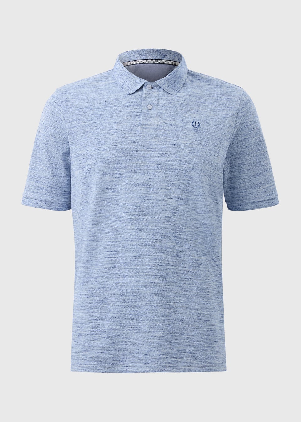 Lincoln Blue Popcorn Injection Polo