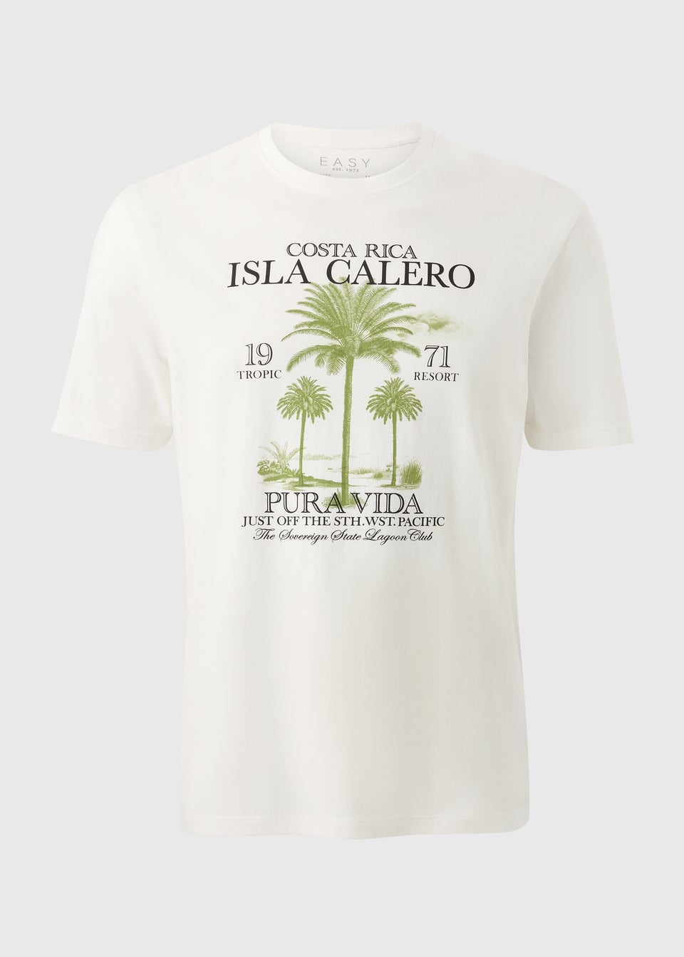 White Costa Rica T-Shirt