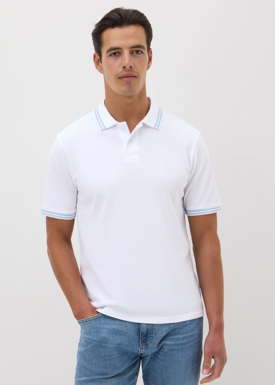 White Plain Polo Shirt