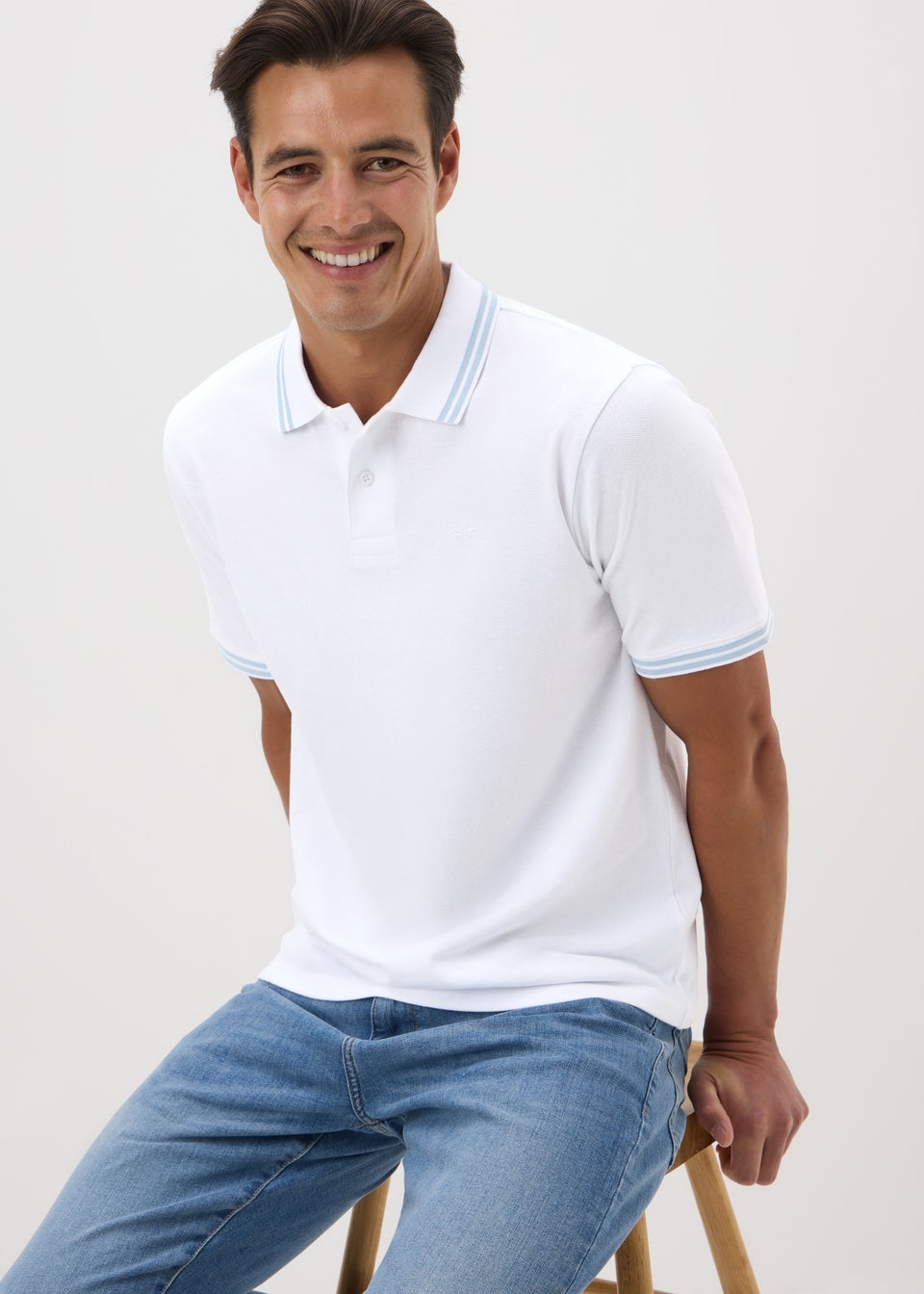 White Plain Polo Shirt