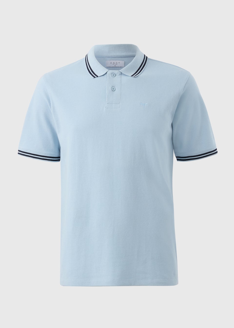 Blue Tipped Polo Shirt
