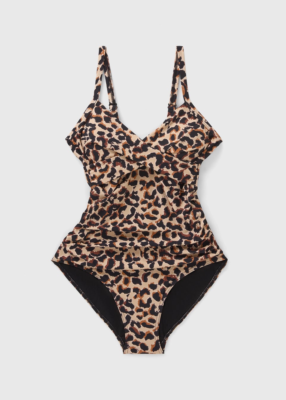 Brown Leopard Shapewear Swimsuit