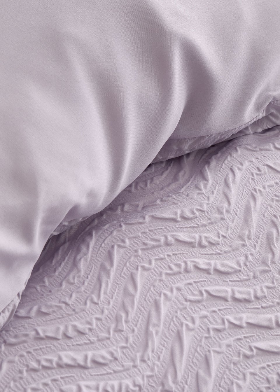 Catherine Lansfield Heatset Wave Duvet Cover Set