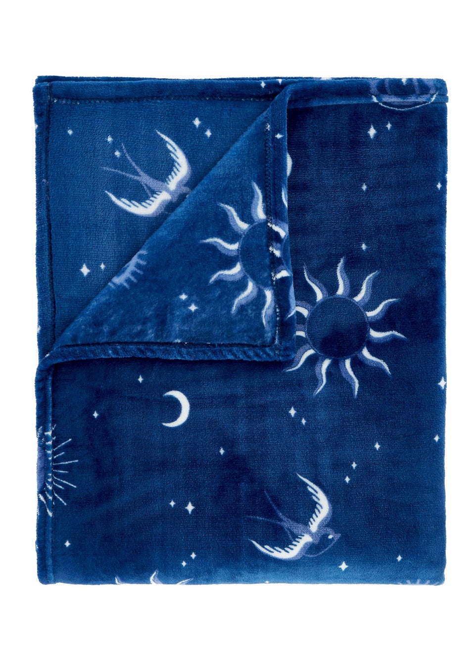 Sassy B Astrology Cosy Fleece 200x240cm Oversized Blanket Throw