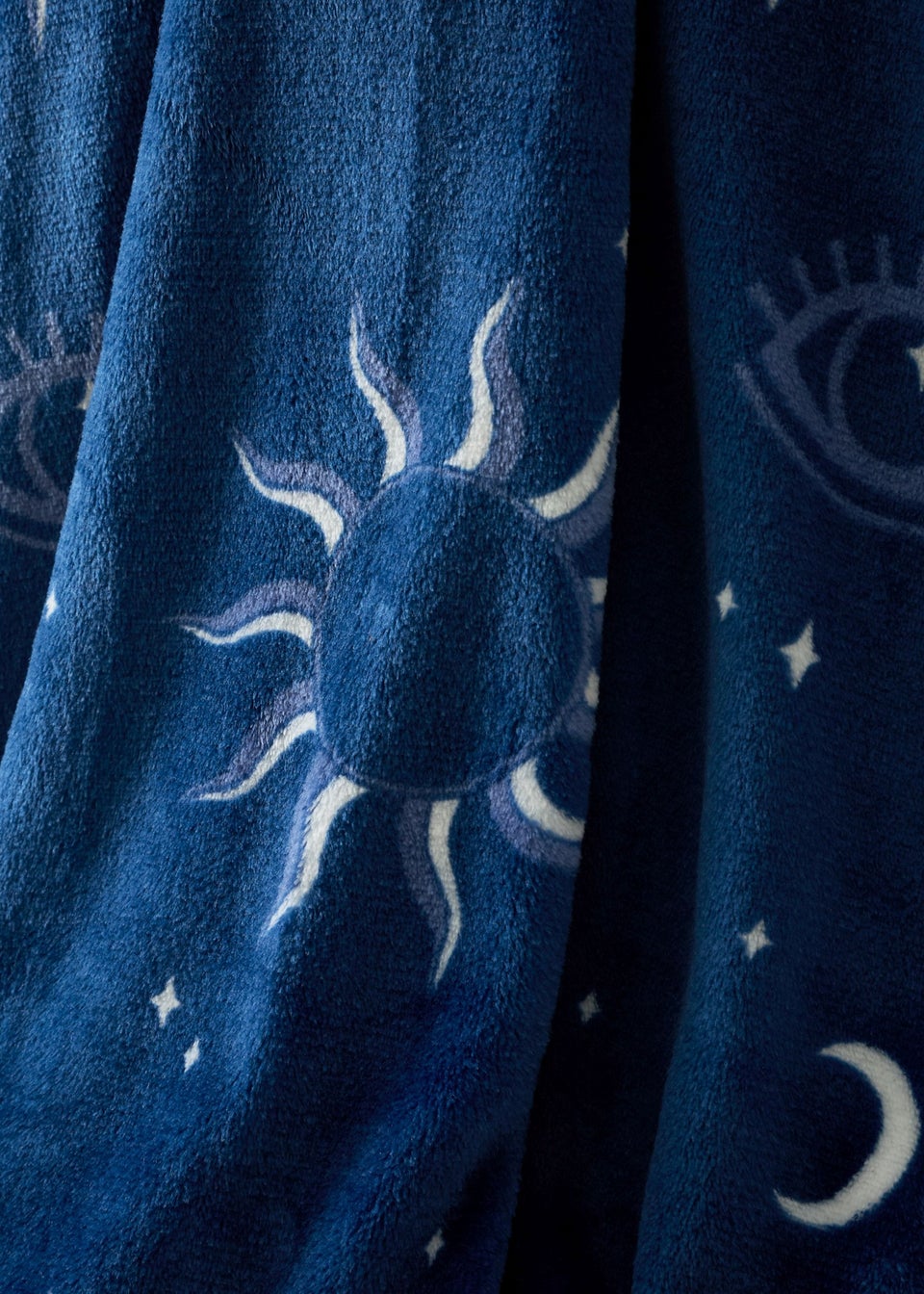 Sassy B Astrology Cosy Fleece 200x240cm Oversized Blanket Throw